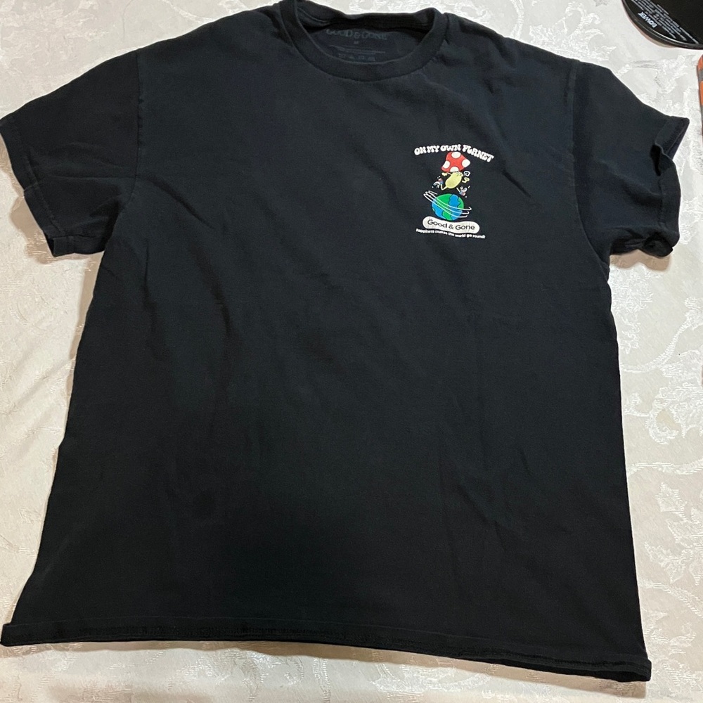 Good & Gone Black Graphic T-Shirt